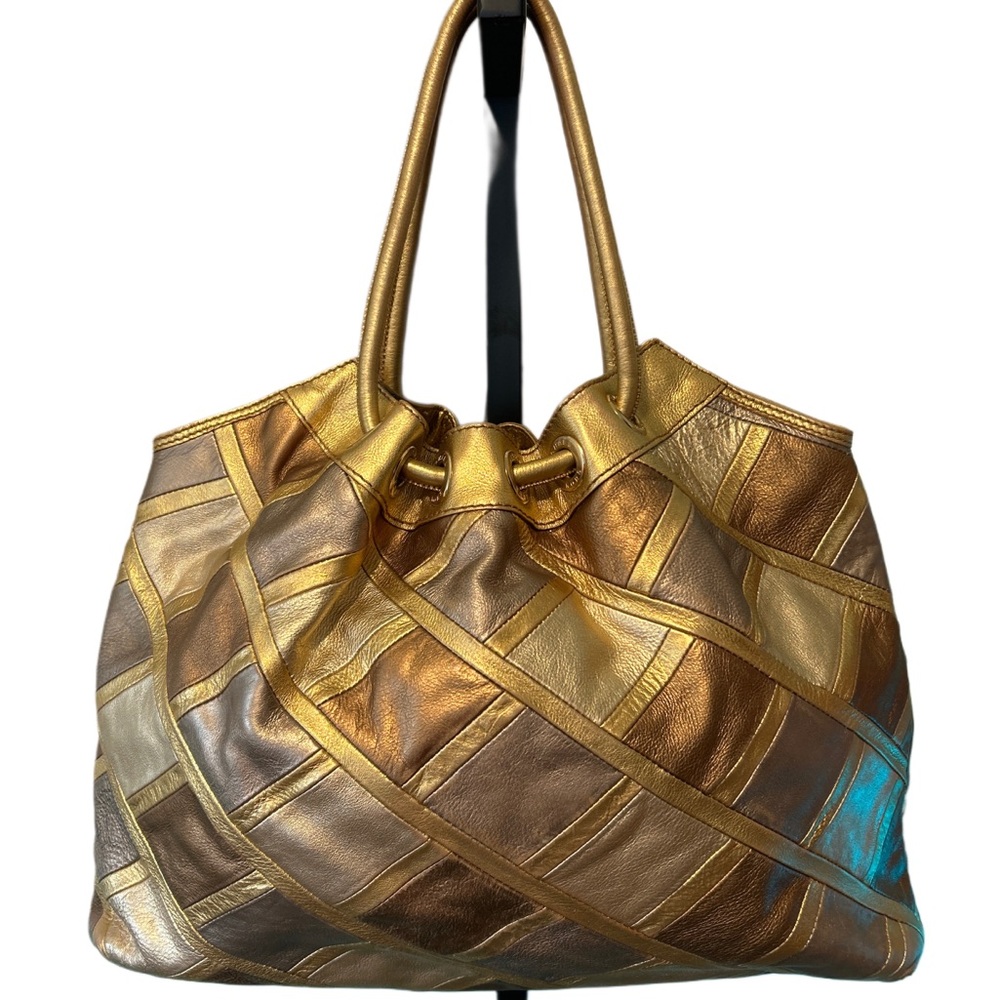 Michael Kors Bronze Metallic Hobo Bag - Picture 2 of 8
